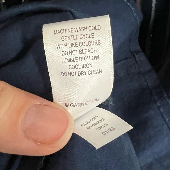 Garnet Hill Lola Shimmering Organic Cotton Dress - Picture 13 of 13